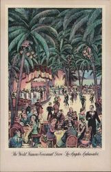 Los Angeles Ambassador and Cocoanut Grove Postcard