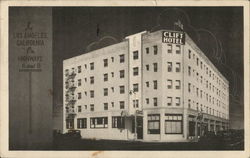 Clift Hotel Los Angeles, CA Postcard Postcard Postcard