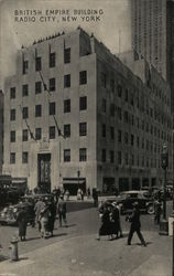 British Empire Building, Radio City New York, NY Postcard Postcard Postcard