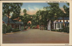 Fort McPerson Postcard