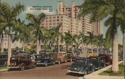 Beautiful Biscayne Boulevard Postcard