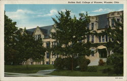 Holden Hall at the College of Wooster Ohio Postcard Postcard Postcard