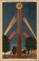 The Star Pylon, New York World's Fair 1939 1939 NY World's Fair Postcard Postcard Postcard