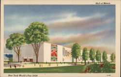 Hall of Metals 1939 NY World's Fair Postcard Postcard Postcard