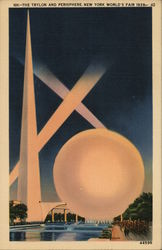 Trylon and Perisphere Postcard