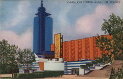 Carillon Tower - Hall of Science Postcard