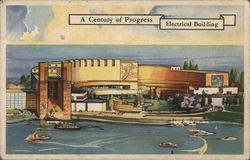 A Century of Progress Electrical Building Postcard