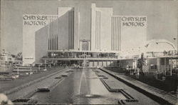 Chrysler Motors Building 1933 Chicago World Fair Postcard Postcard Postcard