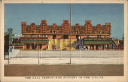 The Maya Temple - The Nunnery of the Vrgins 1933 Chicago World Fair Postcard Postcard Postcard