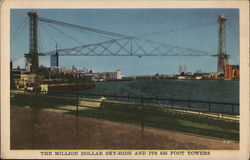 Sky Ride and Towers Postcard