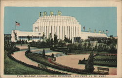 Ford Building 1933 Chicago World Fair Postcard Postcard Postcard