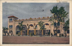 Old Mexico 1933 Chicago World Fair Postcard Postcard Postcard