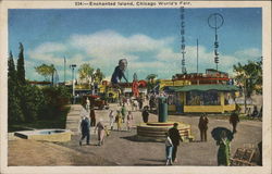 "Enchanted Island," A Playground For Children - Chicago World's Fair Illinois 1933 Chicago World Fair Postcard Postcard Postcard