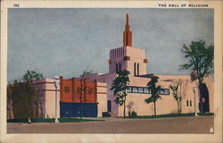 The Hall of Religion 1933 Chicago World Fair Postcard Postcard Postcard