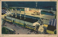 Wings of a Century 1933 Chicago World Fair Postcard Postcard Postcard