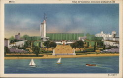 Hall of Science, Chicago World's Fair Postcard