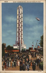 Giant Thermometer Postcard