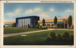 Administration Building Postcard