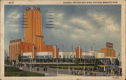 General Motors Building Postcard