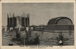 Travel and Transport Building and Dome Postcard