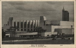 Hall of Science 1933 Chicago World Fair Postcard Postcard Postcard