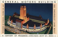 General Motors Building Postcard