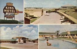 King Motel Postcard