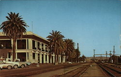 Needles Railroad Depot Postcard