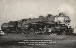 4-10-2 Type 3-Cylinder Locomotive Pasadena, CA Postcard Postcard Postcard