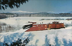 Conway Scenic Railroad's Diesel Locomotive No.15 Postcard