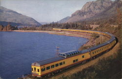 The "City of Portland" Domeliner, Union Pacific Railroad Railroad (Scenic) Postcard Postcard Postcard