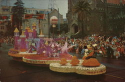 Helms Olympic Bakeries' 1955 Pasadena Tournament of Roses Float Postcard