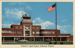 Richard E. Byrd Airport Richmond, VA Postcard Postcard Postcard