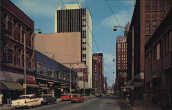 Locust Street Des Moines, IA Postcard Postcard Postcard