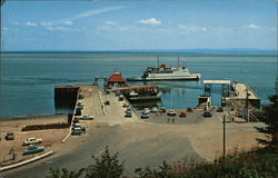 Trans-St. Laurent Ferry St. Simeon, PQ Canada Quebec Postcard Postcard Postcard