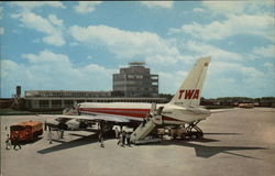 James M. Cox Municipal Airport Postcard