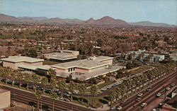 Civic Center, Aerial View Phoenix, AZ Postcard Postcard Postcard