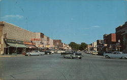 Wisconsin Avenue facing East Postcard