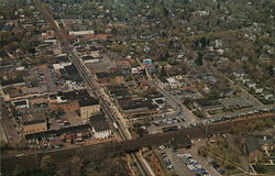 Airview of Metuchen Postcard