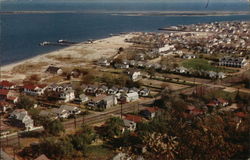 View of Highlands, N.J., and Sandy Hook New Jersey Postcard Postcard Postcard