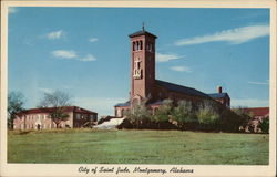 City of St. Jude - Church & Rectory Montgomery, AL Postcard Postcard Postcard