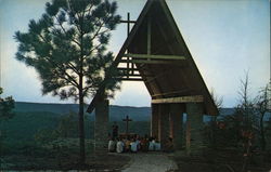 Camp Sumatanga - Creel Memorial Chapel on Chandler Mountain Gallant, AL Postcard Postcard Postcard