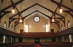 View from Chancel, The First Congregational Church Postcard