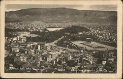 View from the Acropolis Athens, Greece Greece, Turkey, Balkan States Postcard Postcard