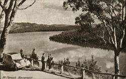 Millbrook Reservoir Australia Postcard Postcard