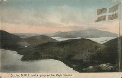 West Indies and a Group of the Virgin Islands St. Jan, Dutch West Indies Caribbean Islands Postcard Postcard