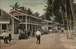 Cristobal Colon, Canal Zone (Panama) Postcard Postcard