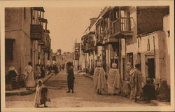 Rue des Ouleds Natis Postcard