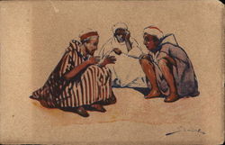 Arab Men Postcard