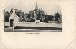 Wat Prakeo Bangkok, Thailand Southeast Asia Postcard Postcard